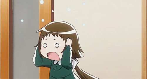 gif of mashiro from engaged to the unidentified
