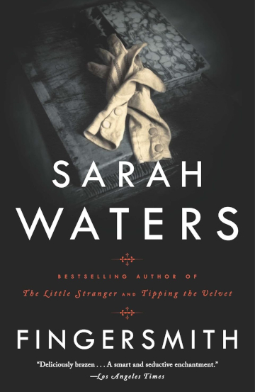 book cover for fingersmith by sarah waters