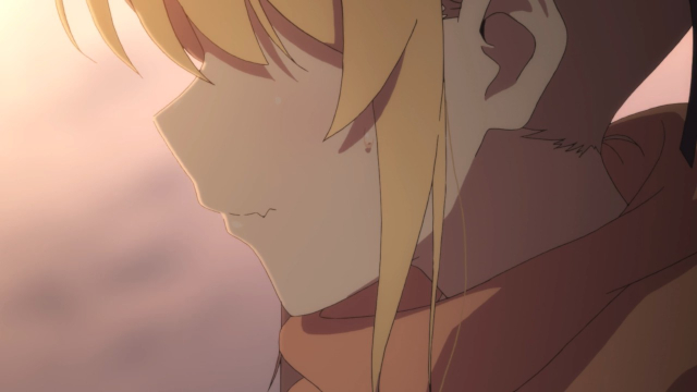 screenshot from saekano flat