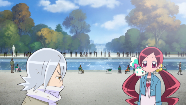 screenshot from the heartcatch precure movie